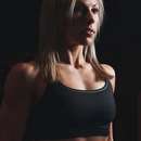 Lesbian Fitness Freak with Sporty Body in Greensboro